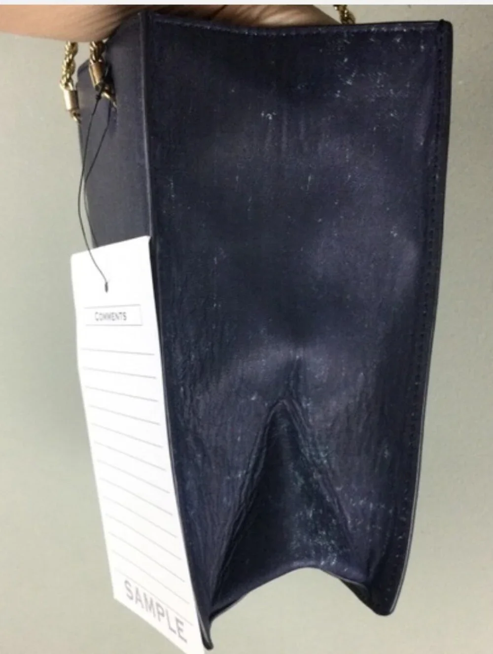 NWT Loeffler Randall Antoinette RARE Sample Concerta Nappa Jeans Shopper Tote